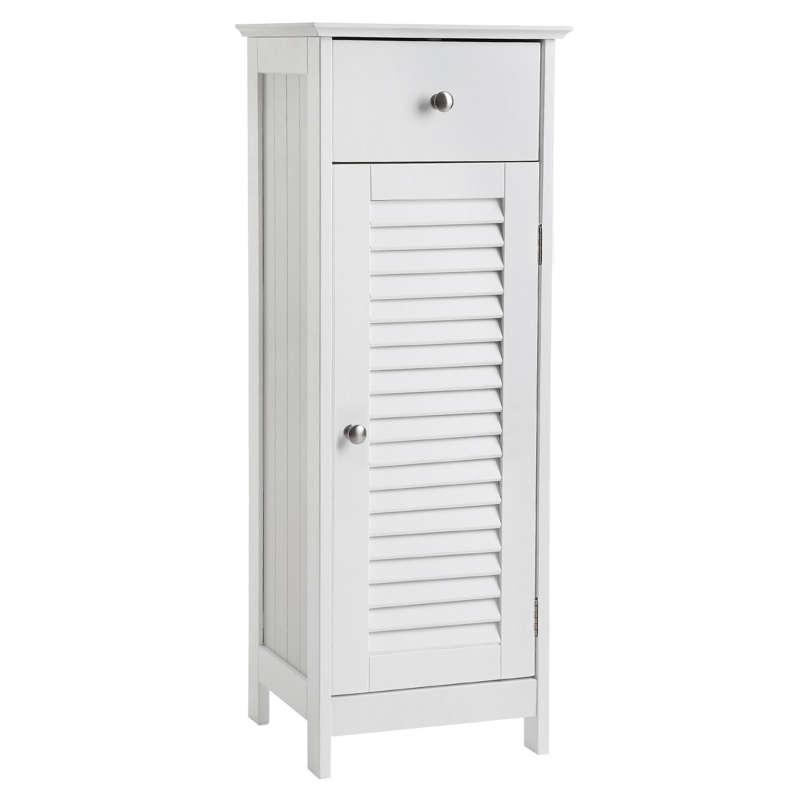 KOMODA, bílá, 32/87/30 cm - bílá, Trend, kov/kompozitní dřevo (32/87/30cm) - Boxxx