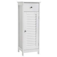 KOMODA, bílá, 32/87/30 cm - bílá, Trend, kov/kompozitní dřevo (32/87/30cm) - Boxxx