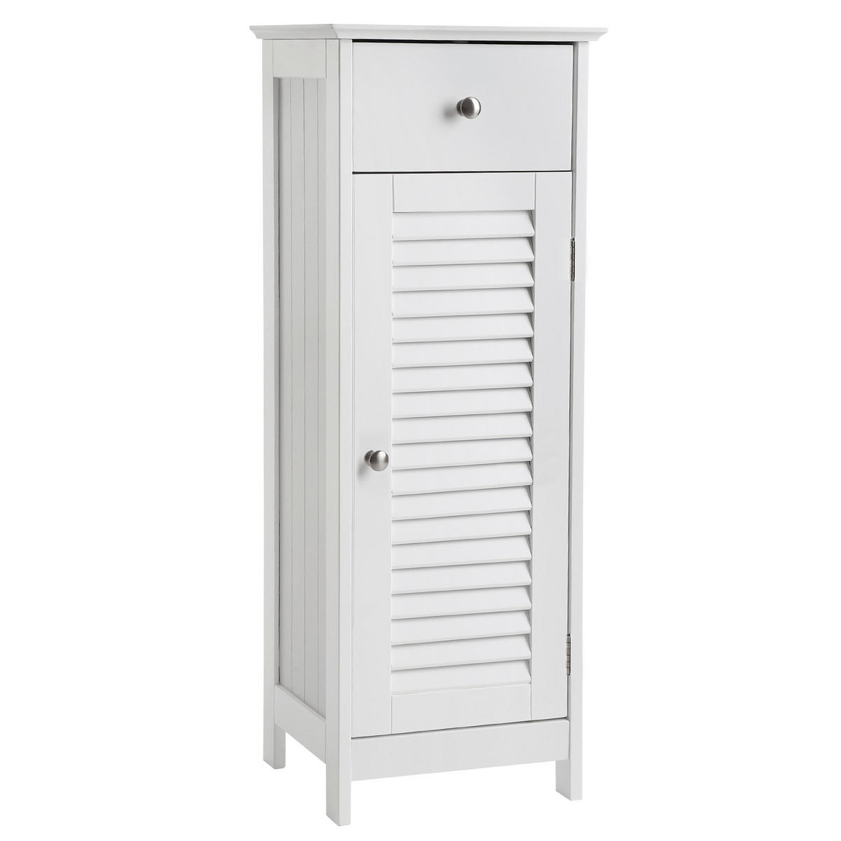 KOMODA, bílá, 32/87/30 cm - bílá, Trend, kov/kompozitní dřevo (32/87/30cm) - Boxxx