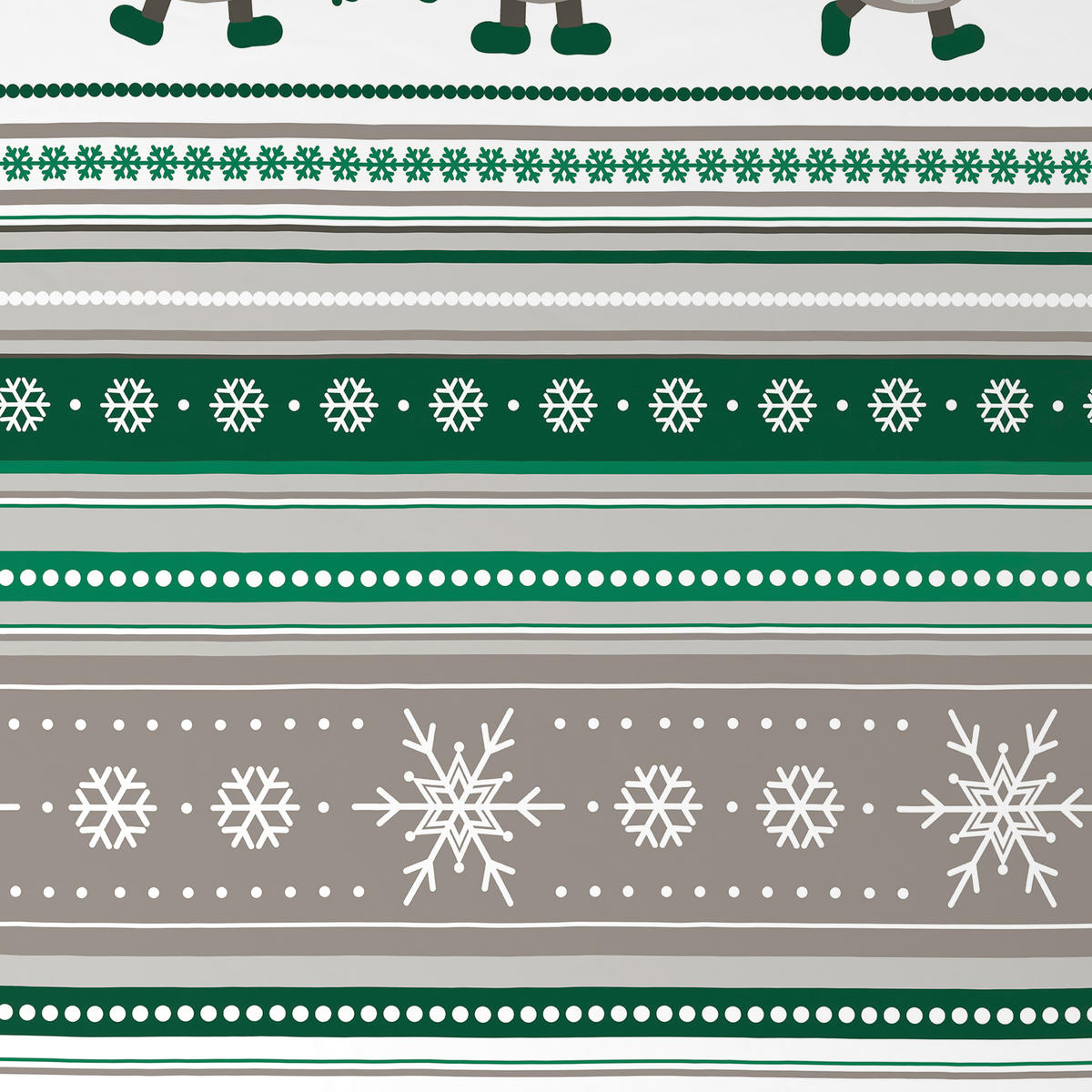 BETTWÄSCHE Flanell 155/220 cm  - Grün, Textil (155/220cm) - Esposa