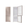 KYL-/FRYSKOMBINATION KG176IX-37  - stålfärgad, Basics, metall/glas (54/176/55cm) - Respekta