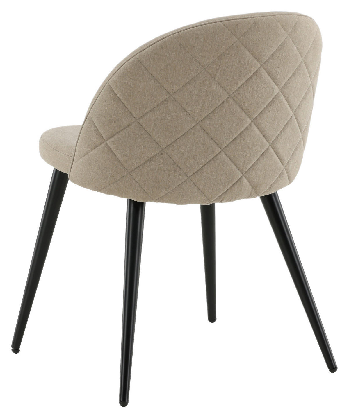 STOLSET stål  - beige/svart, Design, metall/textil (50/76,5/57cm) - Livetastic
