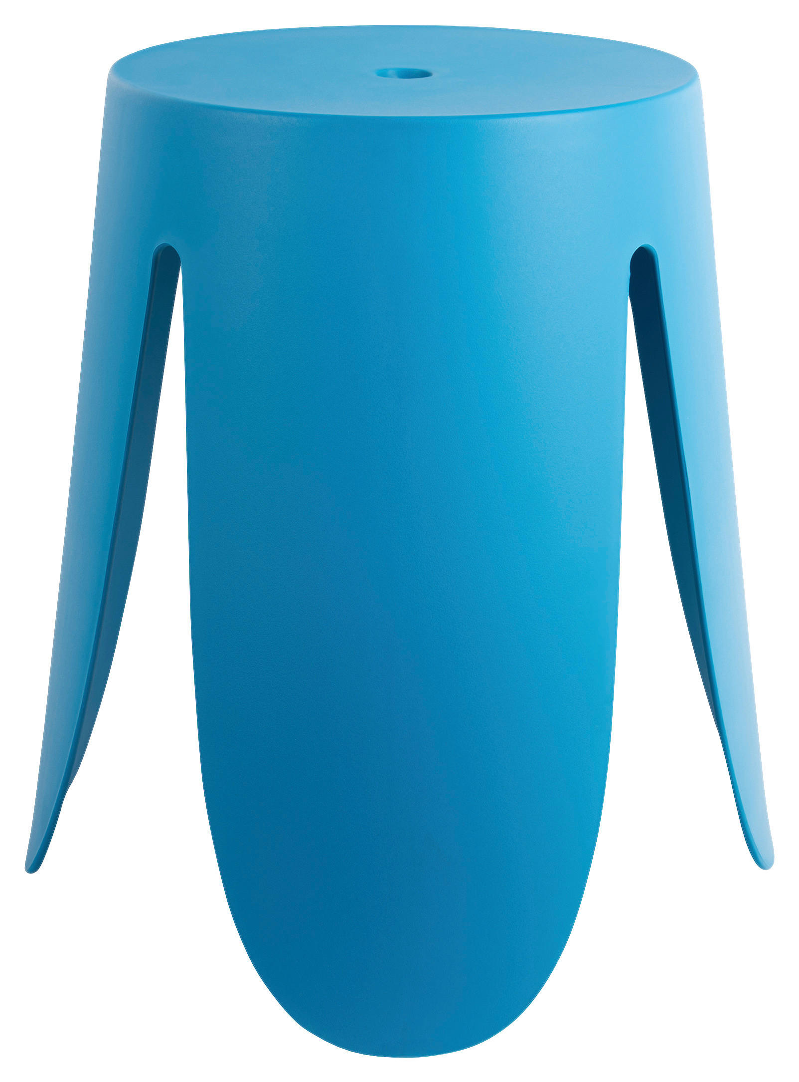 HOCKER in Kunststoff Hellblau  - Hellblau, Basics, Kunststoff (43/45/43cm)