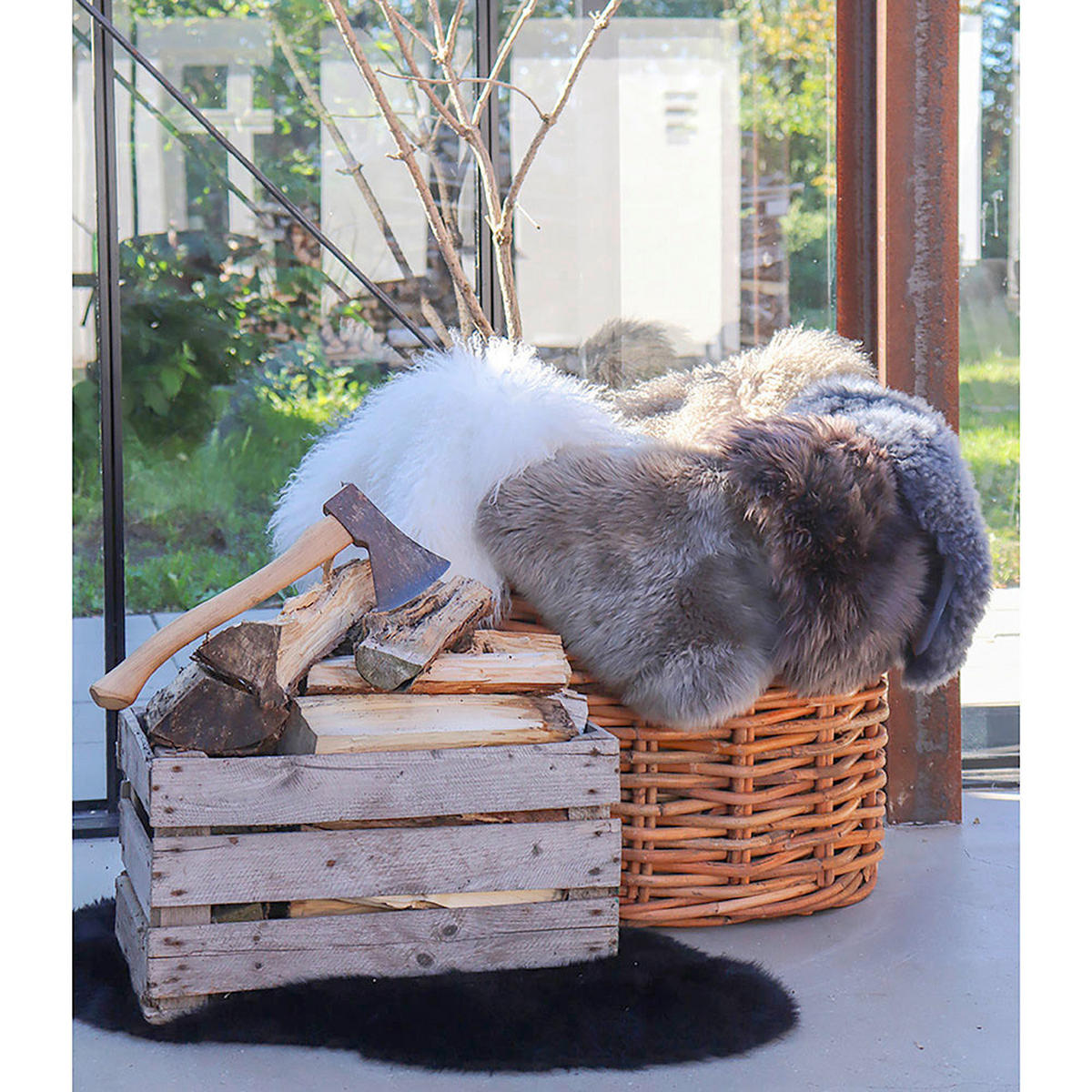 FELLTEPPICH 50/85 cm  - Hellbraun, Trend, Leder (50/85cm)