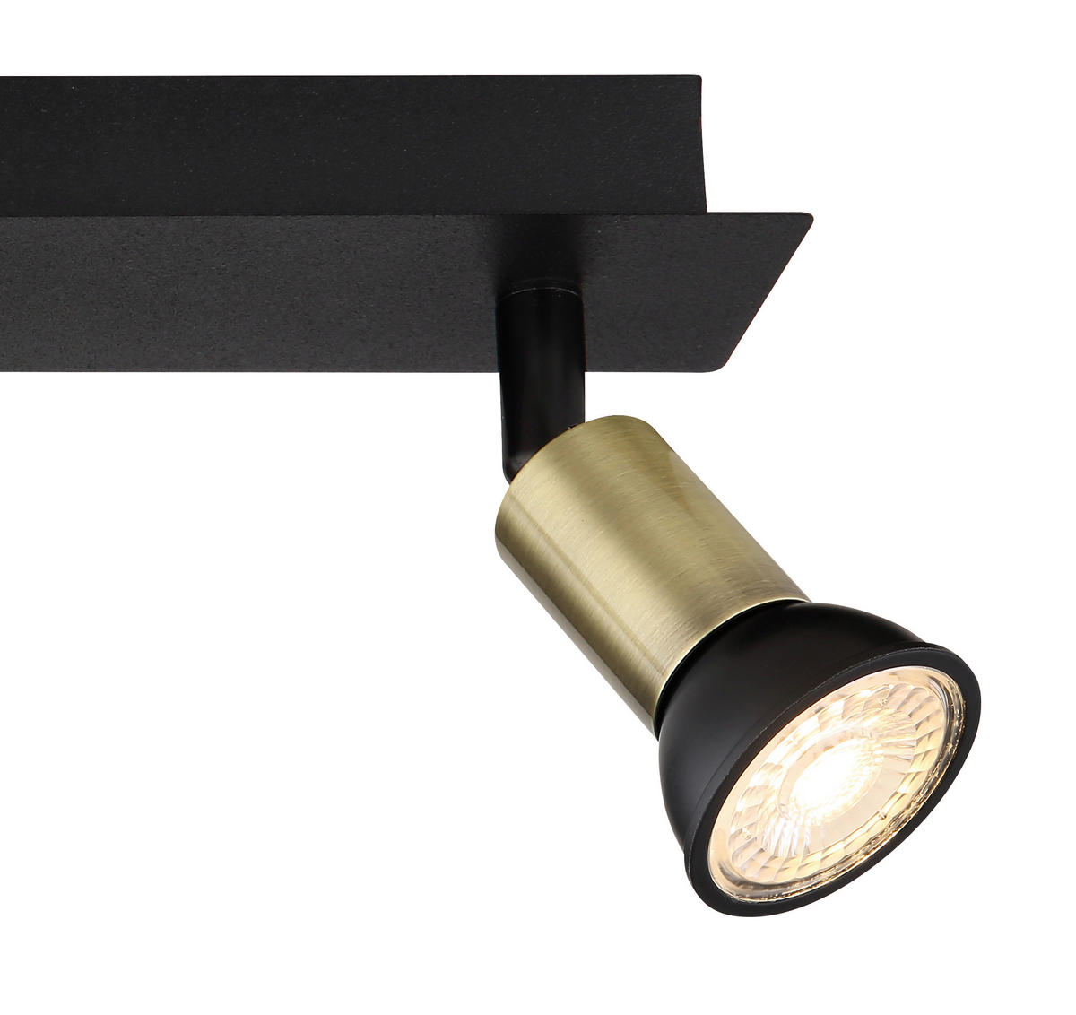STRAHLER - Goldfarben/Schwarz, Design, Metall (40/6/9cm) - Globo