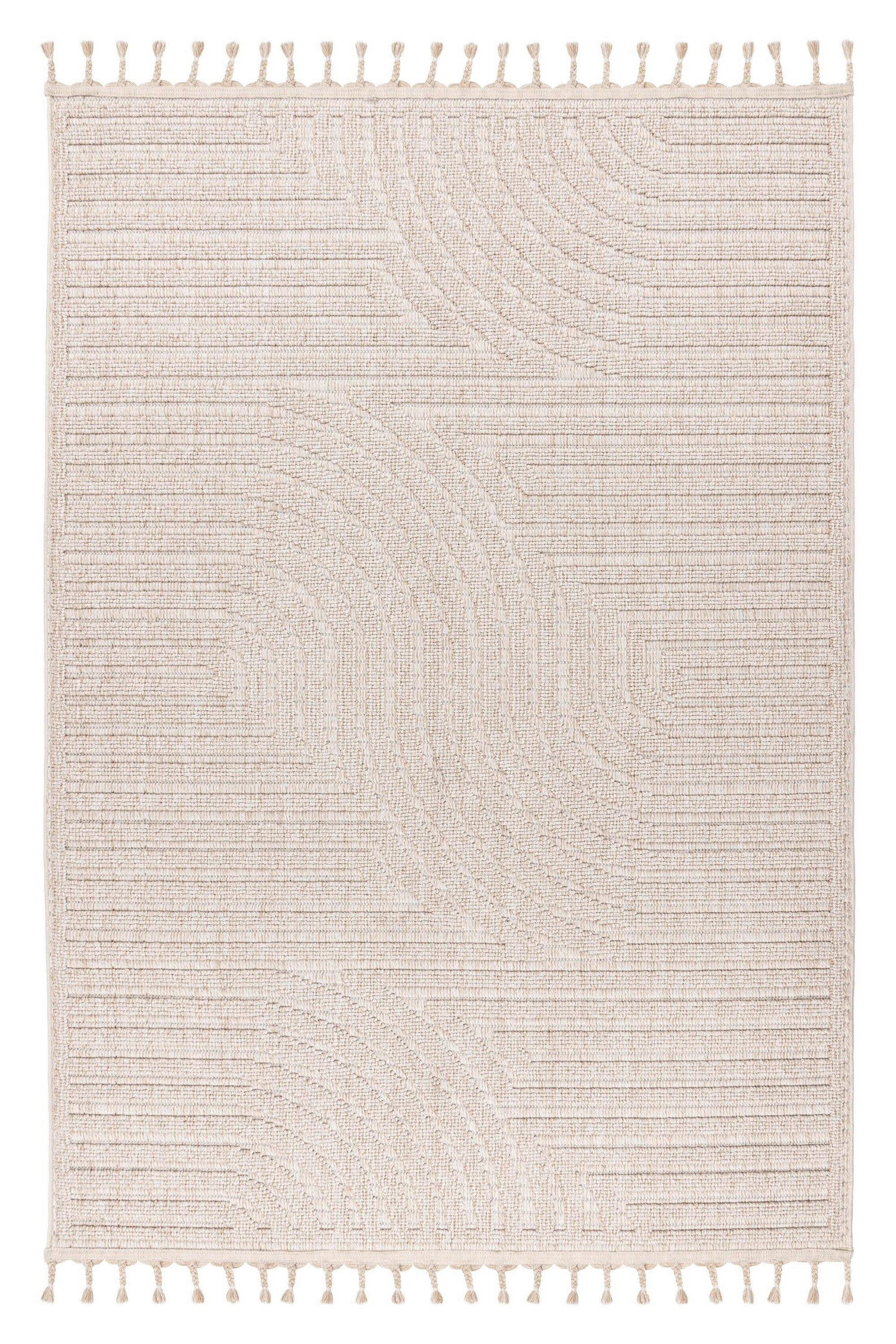 FLACHWEBETEPPICH 80/150 cm Beige  - Beige, Basics, Textil (80/150cm) - Kayoom