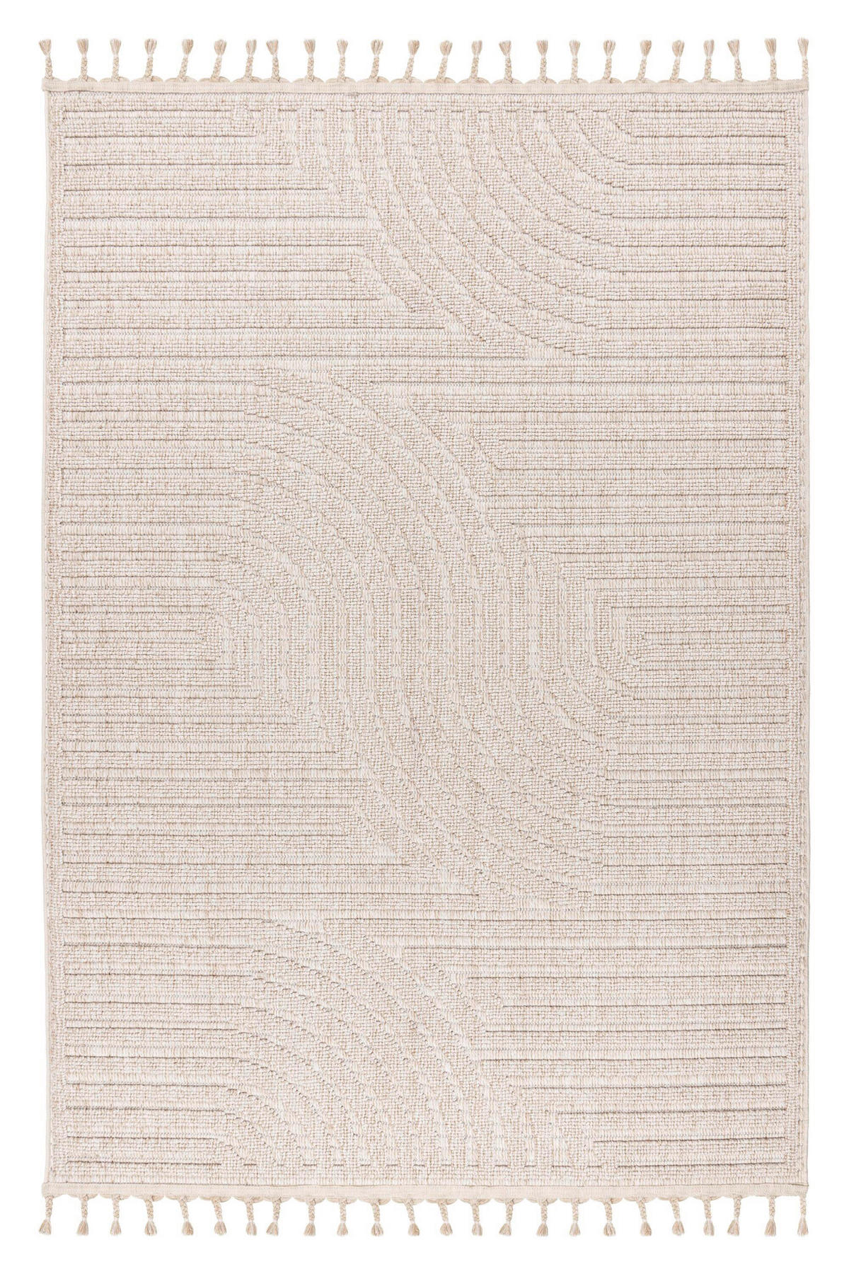 FLACHWEBETEPPICH 80/150 cm Beige  - Beige, Basics, Textil (80/150cm) - Kayoom
