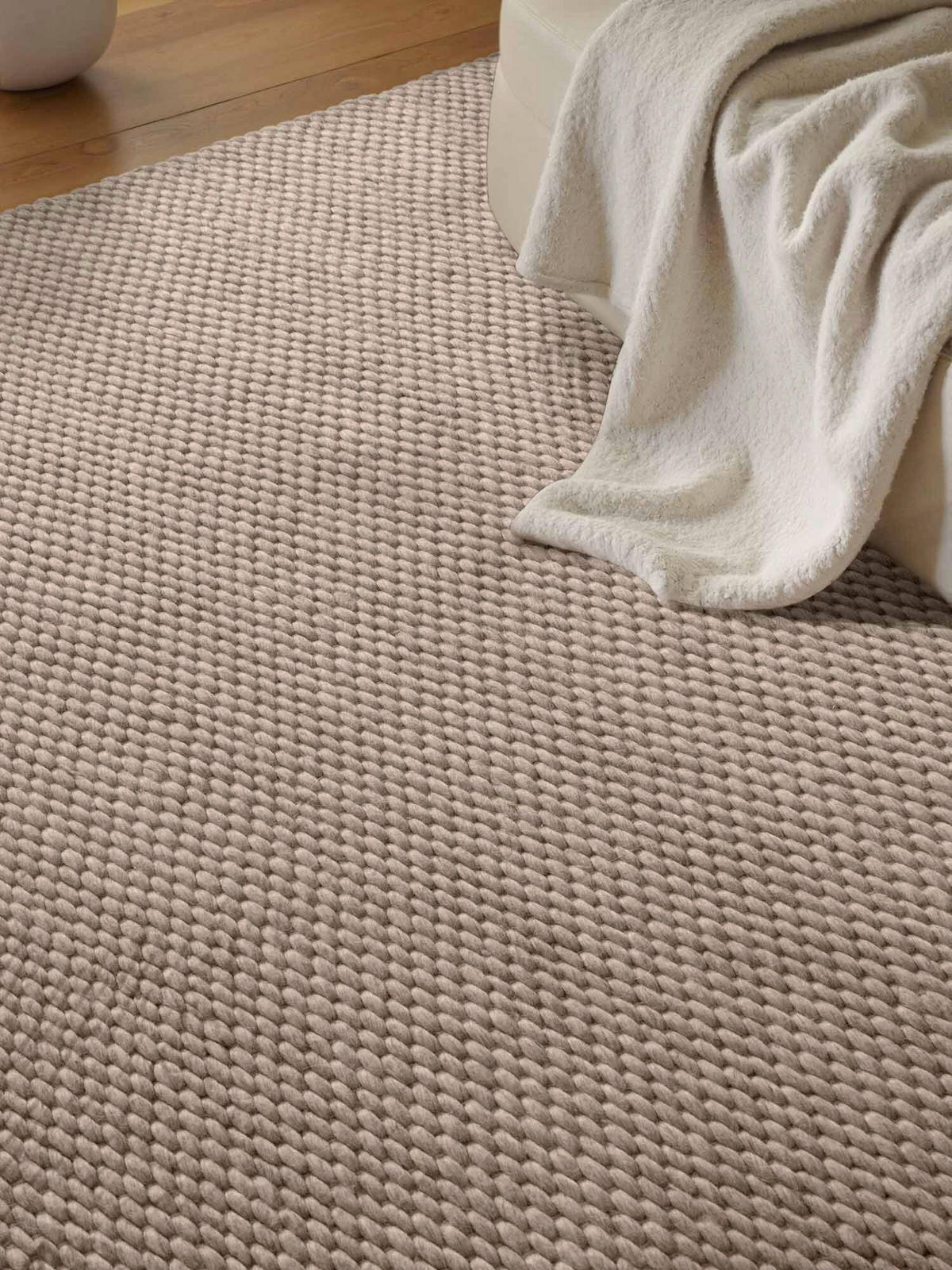 WOLLTEPPICH 160/230 cm Lyon Beige rechteckig  - Beige, Basics, Textil (160/230cm) - Elle Decoration