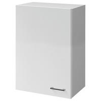 KÜCHENOBERSCHRANK 60/89/32 cm  in Weiß  - Alufarben/Weiß, KONVENTIONELL, Holzwerkstoff/Kunststoff (60/89/32cm) - FlexWell