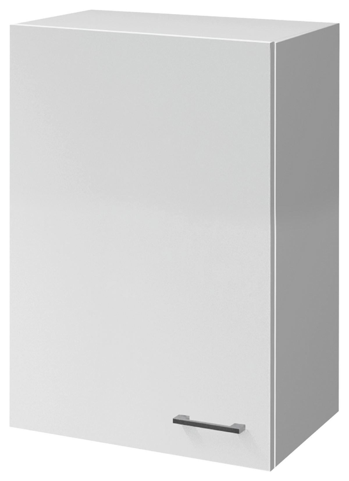 KÜCHENOBERSCHRANK 60/89/32 cm  in Weiß  - Alufarben/Weiß, KONVENTIONELL, Holzwerkstoff/Kunststoff (60/89/32cm) - FlexWell
