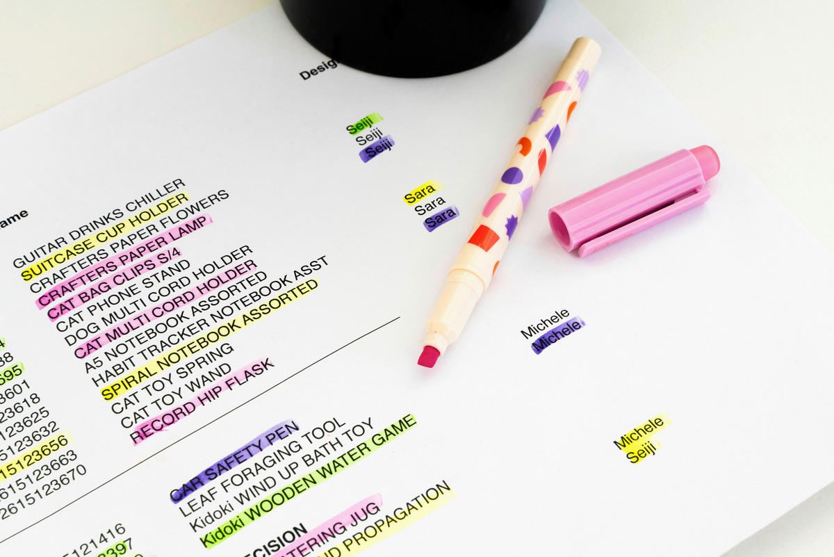 TEXTMARKER - Multicolor, Trend, Kunststoff (7/1.7/14.1cm)
