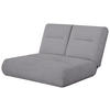 SCHLAFSOFA Cord Grau  - Grau, Design, Textil (159/88/160cm) - Livetastic
