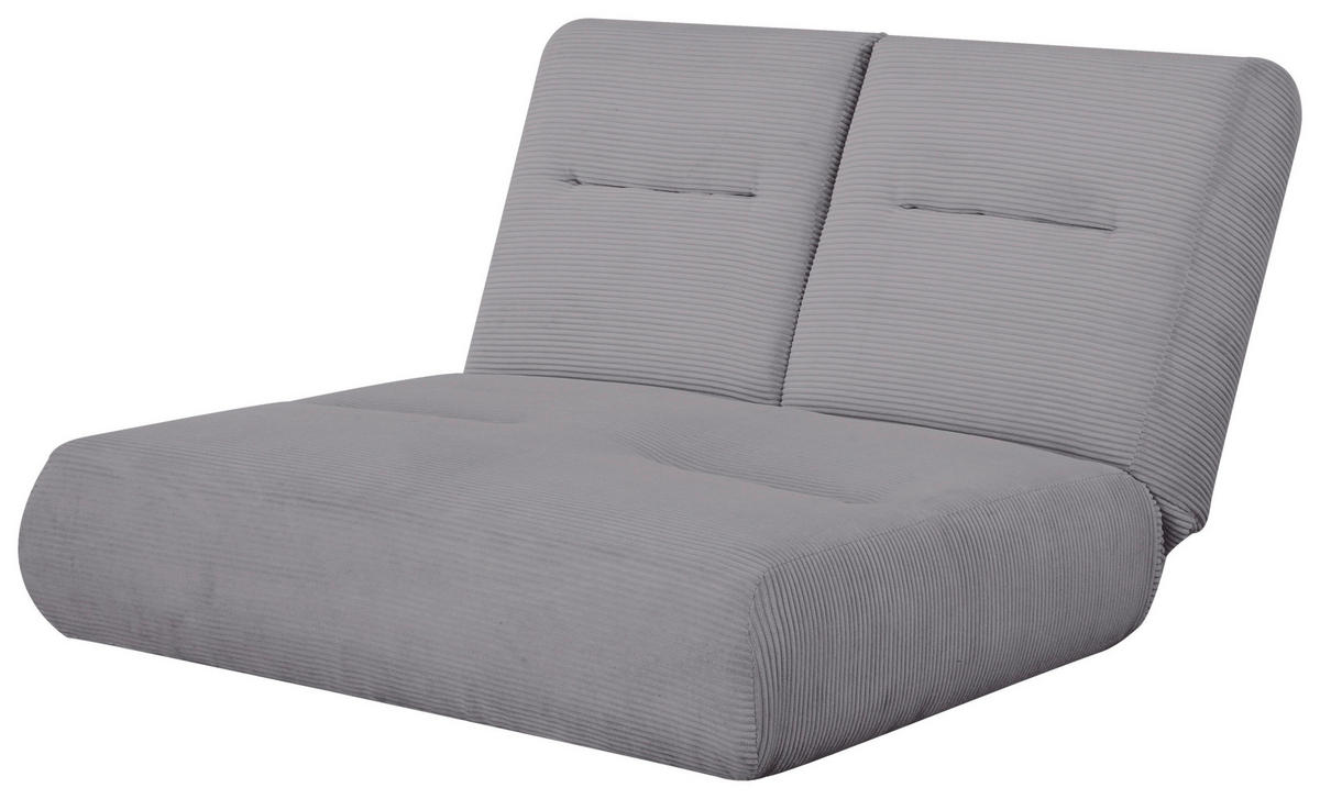 SCHLAFSOFA in Textil Grau  - Grau, Design, Textil (159/88/160cm) - Livetastic