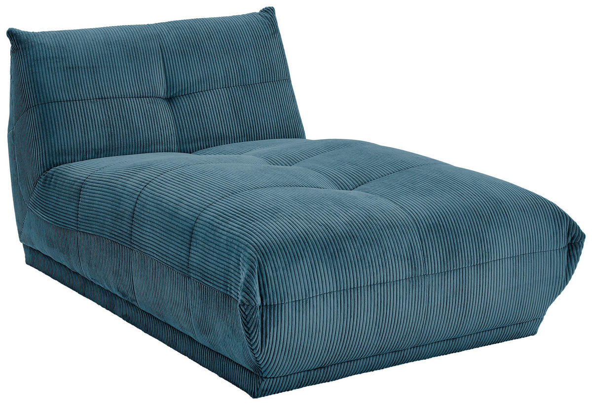 SOFFMODUL i manchester petrol  - petrol, Trend, textil (105/80/185cm) - Livetastic