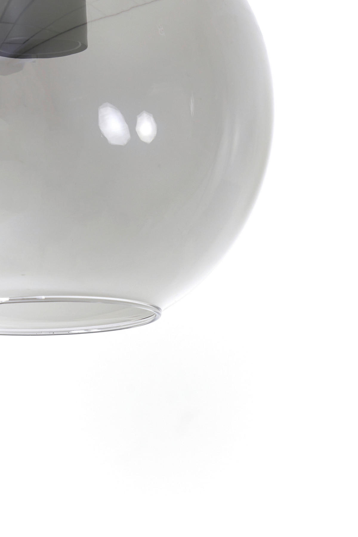 HÄNGELEUCHTE 30/28 cm   - Grau, Design, Glas (30/28cm) - Light & Living