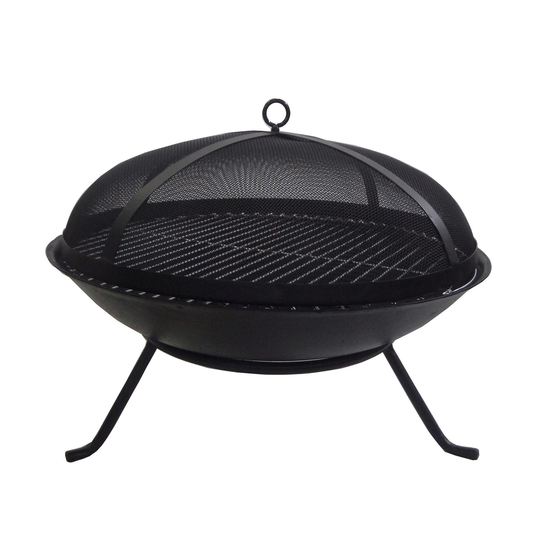 ELDFAT   - svart, Basics, metall (56/23cm) - Ambia Garden