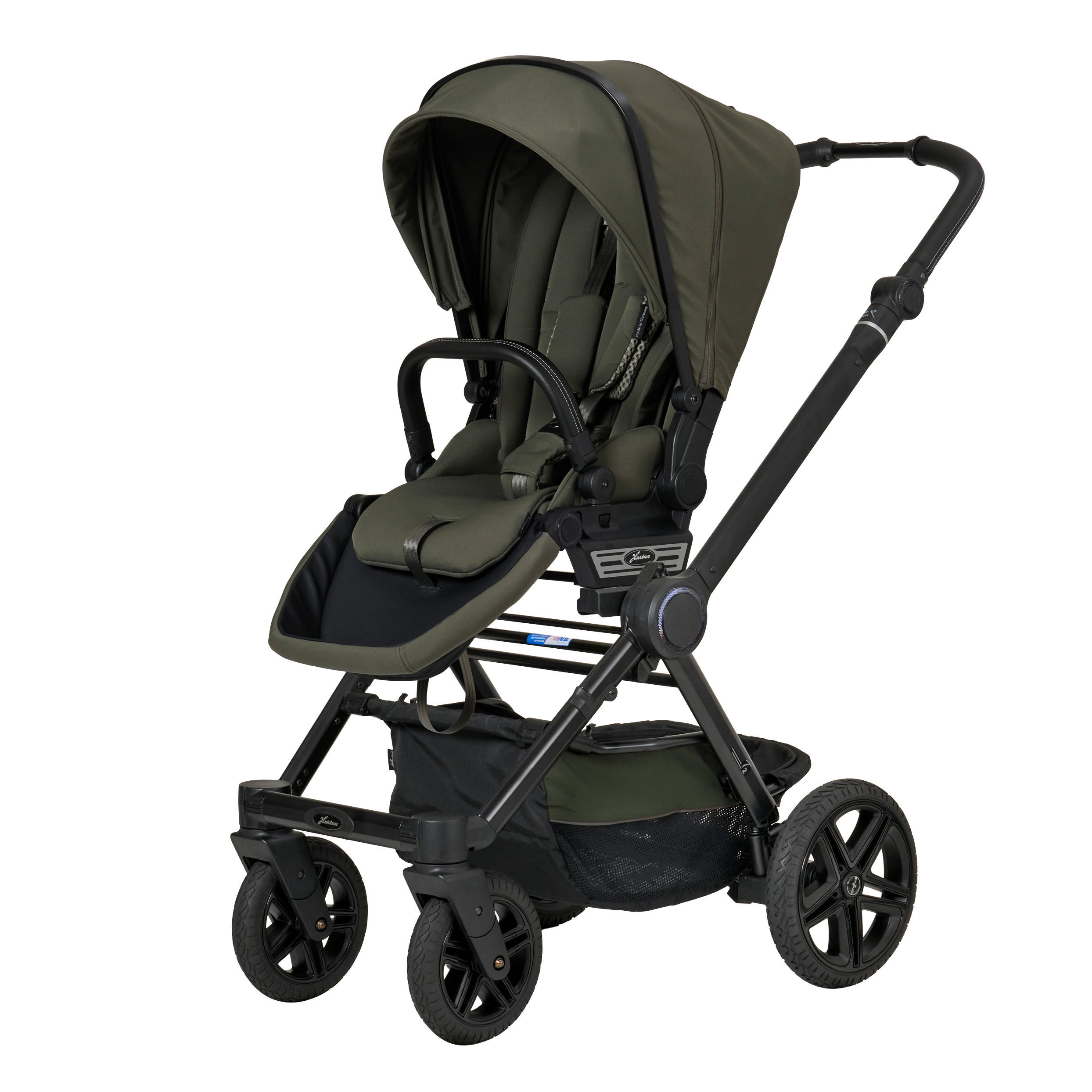 Hartan Kombikinderwagen T2 City HB Dynamic Olivgrün 59x118x103 cm