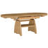 COUCHTISCH Wildeiche furniert Eichefarben - Eichefarben, KONVENTIONELL, Metall (110(130,5/65/56-75cm) - Venda