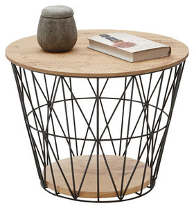 COUCHTISCH Eiche vollmassiv rund Anthrazit, Eichefarben Couchtische online shoppen XXXLutz