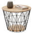 COUCHTISCH Eiche vollmassiv rund Anthrazit, Eichefarben - Eichefarben/Anthrazit, Design, Holz/Metall (51/51/40cm) - Valnatura COUCHTISCH Eiche vollmassiv rund Anthrazit, Eichefarben - Eichefarben/Anthrazit, Design, Holz/Metall (51/51/40cm) - Valnatura