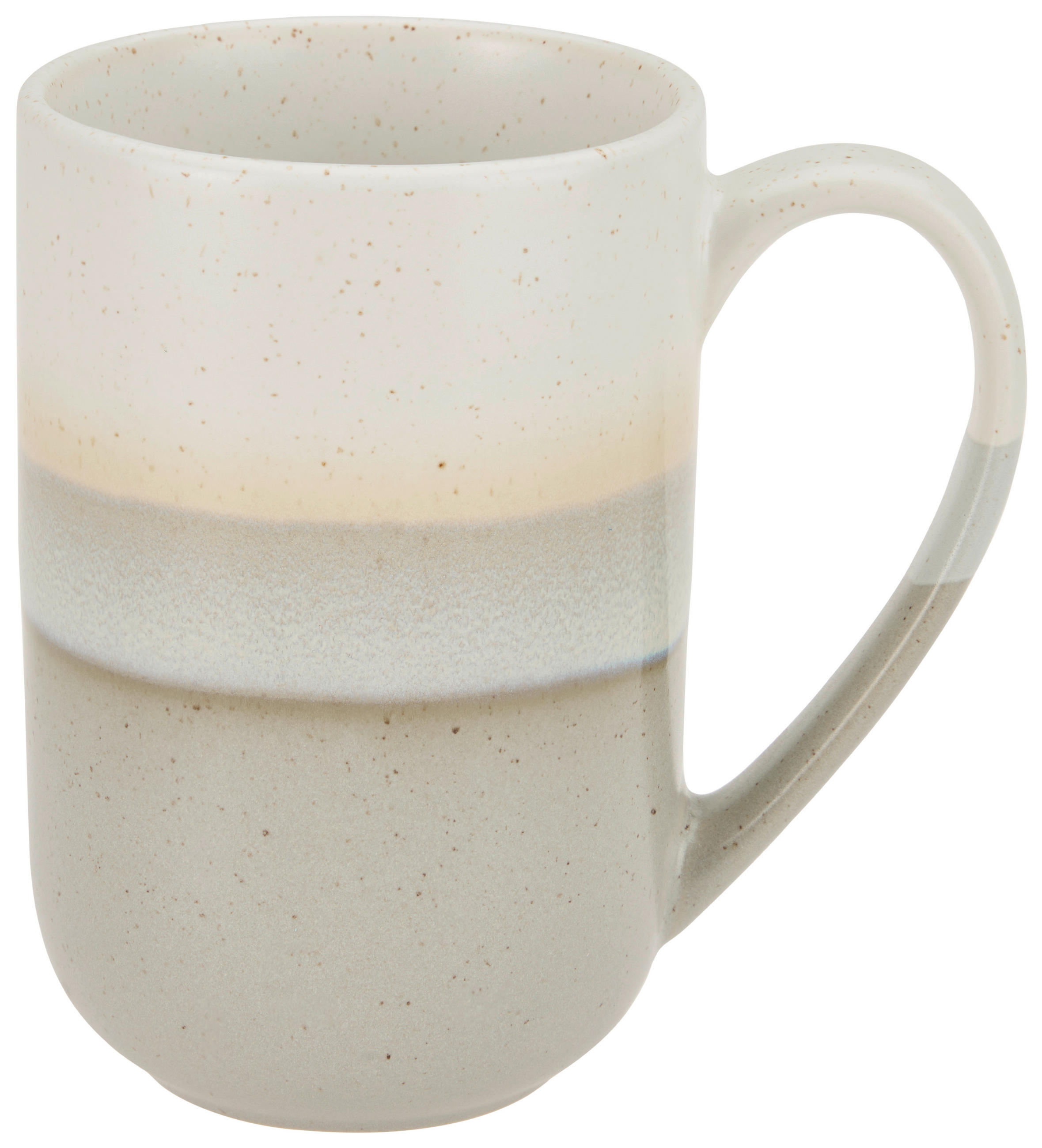 Cană Pentru Cafea 480 ml  - bej/gri, Trend, ceramică (8,8/13,2cm) - Landscape