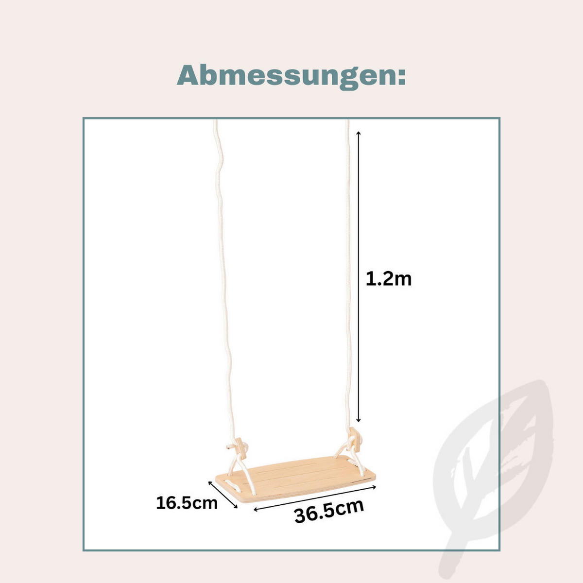 KLETTERGERÜST ZUBEHÖR - Birkefarben, Basics, Holz (39/20cm) - CLIFF