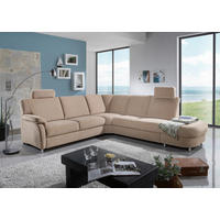 SEDEŽNA GARNITURA, prevlečeno  - Design, kovina/tekstil (269/287cm) - Beldomo System