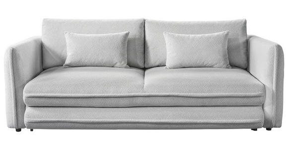 SCHLAFSOFA  mit Liegefunktion, Rücken echt Struktur Naturfarben  - Schwarz/Naturfarben, KONVENTIONELL, Kunststoff/Textil (237/94/117cm) - Carryhome