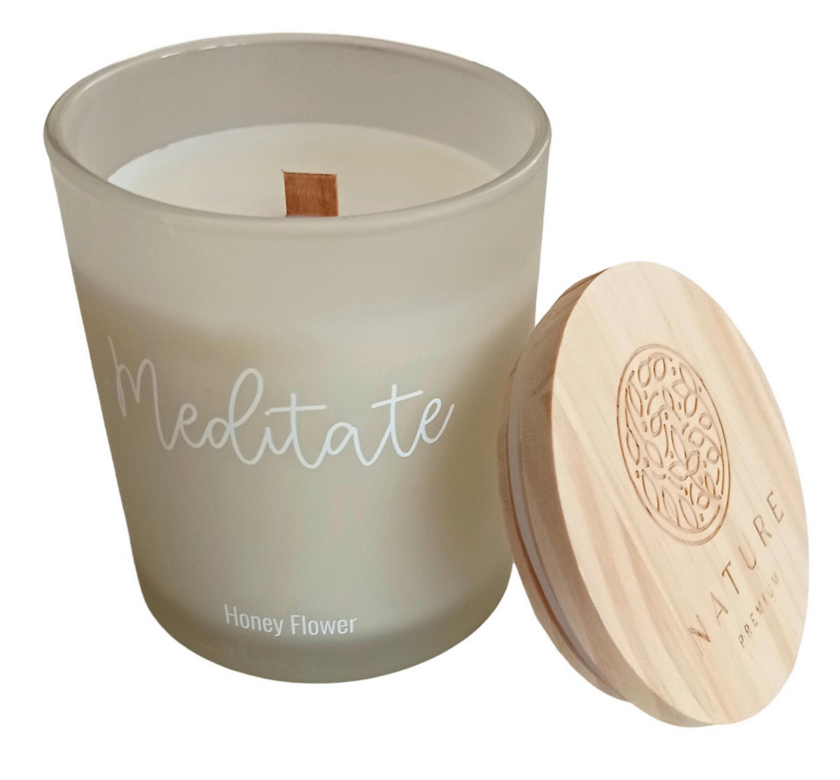 VONNÁ SVIEČKA  - Basics, drevo/prírodné materiály (9/11cm) - Alvarak