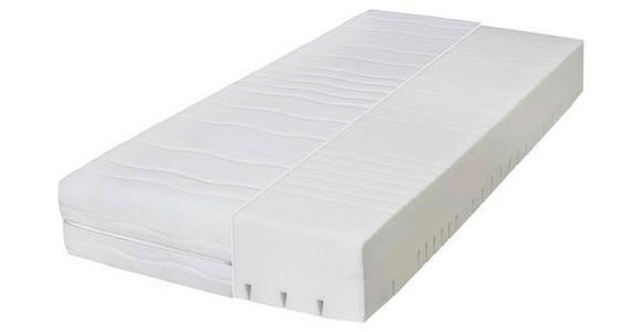 KOMFORTSCHAUMMATRATZE 120/200 cm Höhe ca. 25 cm  - Weiß, Basics, Textil (120/200cm) - Sleeptex