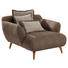 BIG SESSEL in Textil Dunkelbraun, Hellbraun - Hellbraun/Dunkelbraun, Design, Holz/Textil (120/85/150cm) - Carryhome BIG SESSEL in Textil Dunkelbraun, Hellbraun - Hellbraun/Dunkelbraun, Design, Holz/Textil (120/85/150cm) - Carryhome