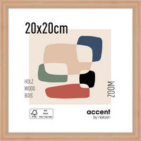 BILDERRAHMEN 22,5/22,5 cm  - Naturfarben, Basics, Holzwerkstoff (22,5/22,5cm)