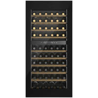WEINKÜHLSCHRANK WineExcellence WE 60  - Schwarz, Basics, Glas (59,5/123,8/55,9cm) - CASO Design