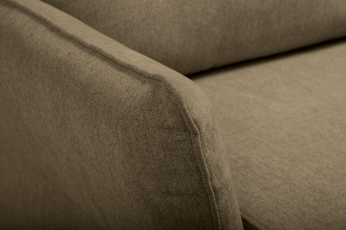 SCHLAFSOFA Webstoff Olivgrün  - Schwarz/Olivgrün, KONVENTIONELL, Kunststoff/Textil (220/89/104cm) - Carryhome