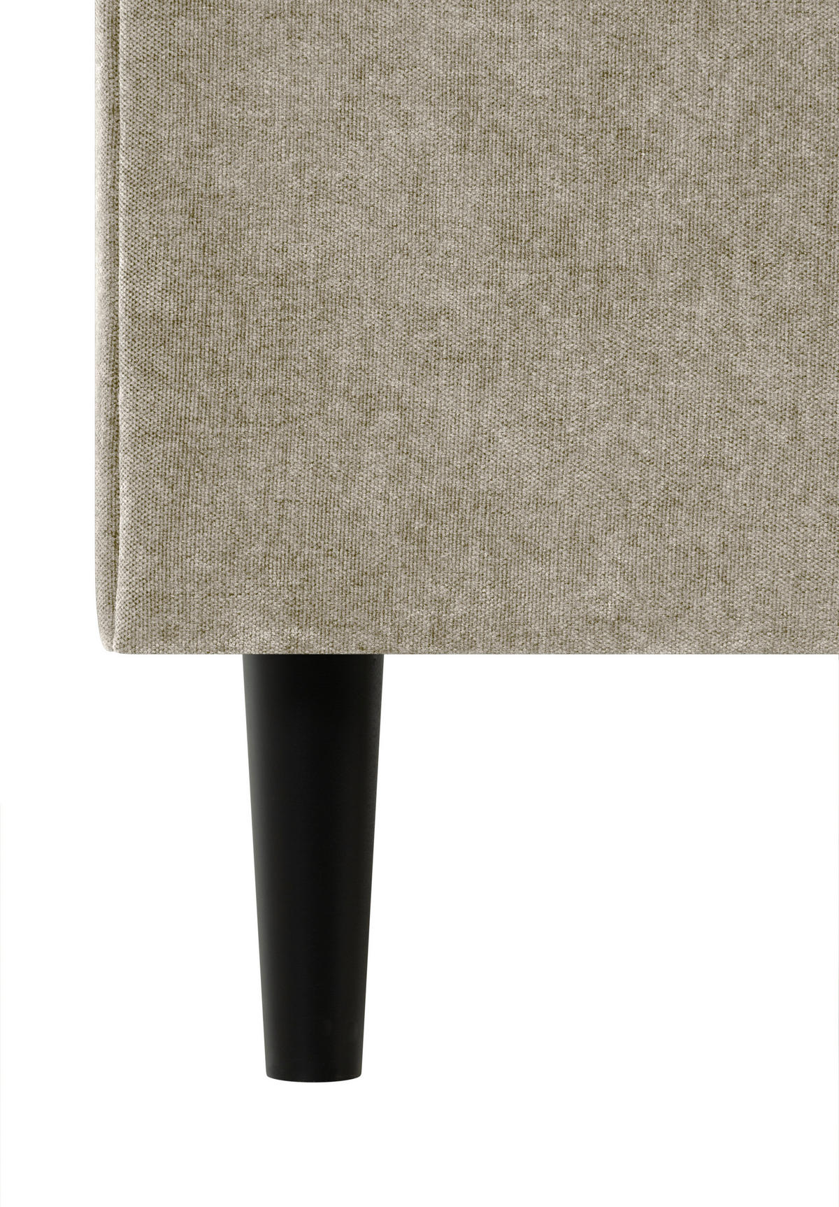 BOXBETT 180/200 cm  in Beige  - Beige/Schwarz, KONVENTIONELL, Holz/Textil (180/200cm) - Welnova