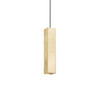 HÄNGELEUCHTE 6/45/130/6 cm   - Goldfarben, KONVENTIONELL, Metall (6/45/130/6cm)