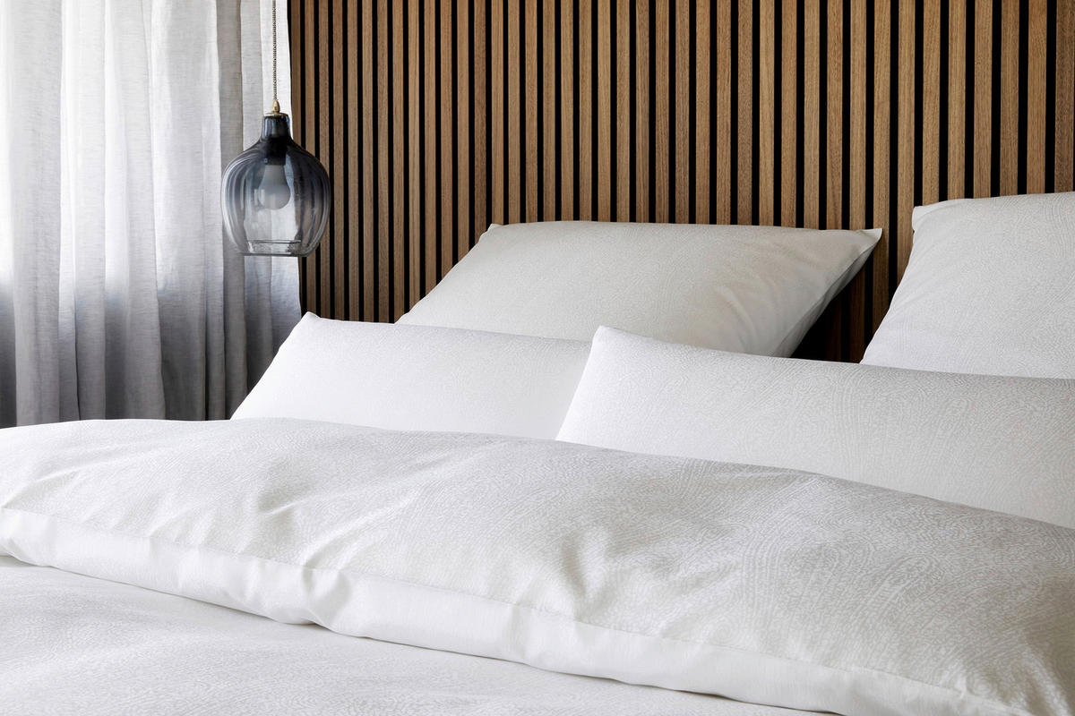 BETTWÄSCHESET Paisley Jacquard 200/210 cm  65 cm/100 cm  - Weiss, Modern, Textil (200/210cm) - Elegante