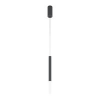 PENDELLEUCHTE Pro Shade 3/345 cm  - Schwarz, Design, Metall (3/345cm) - MAYTONI