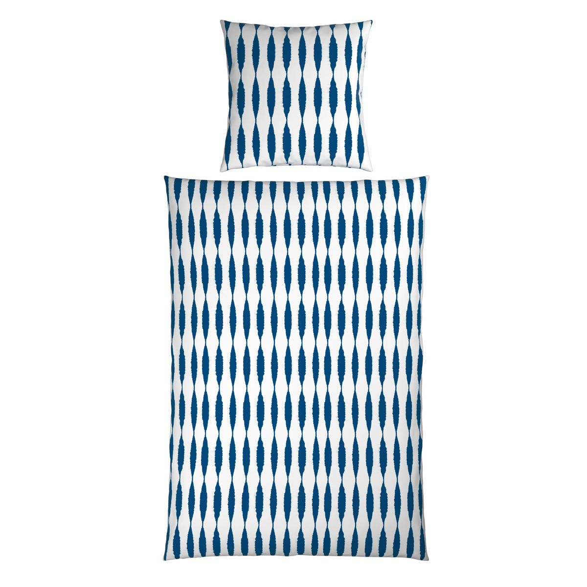 BETTWÄSCHE 2-teilig Voile 135/200 cm  - Blau, Textil (135/200cm) - Novel