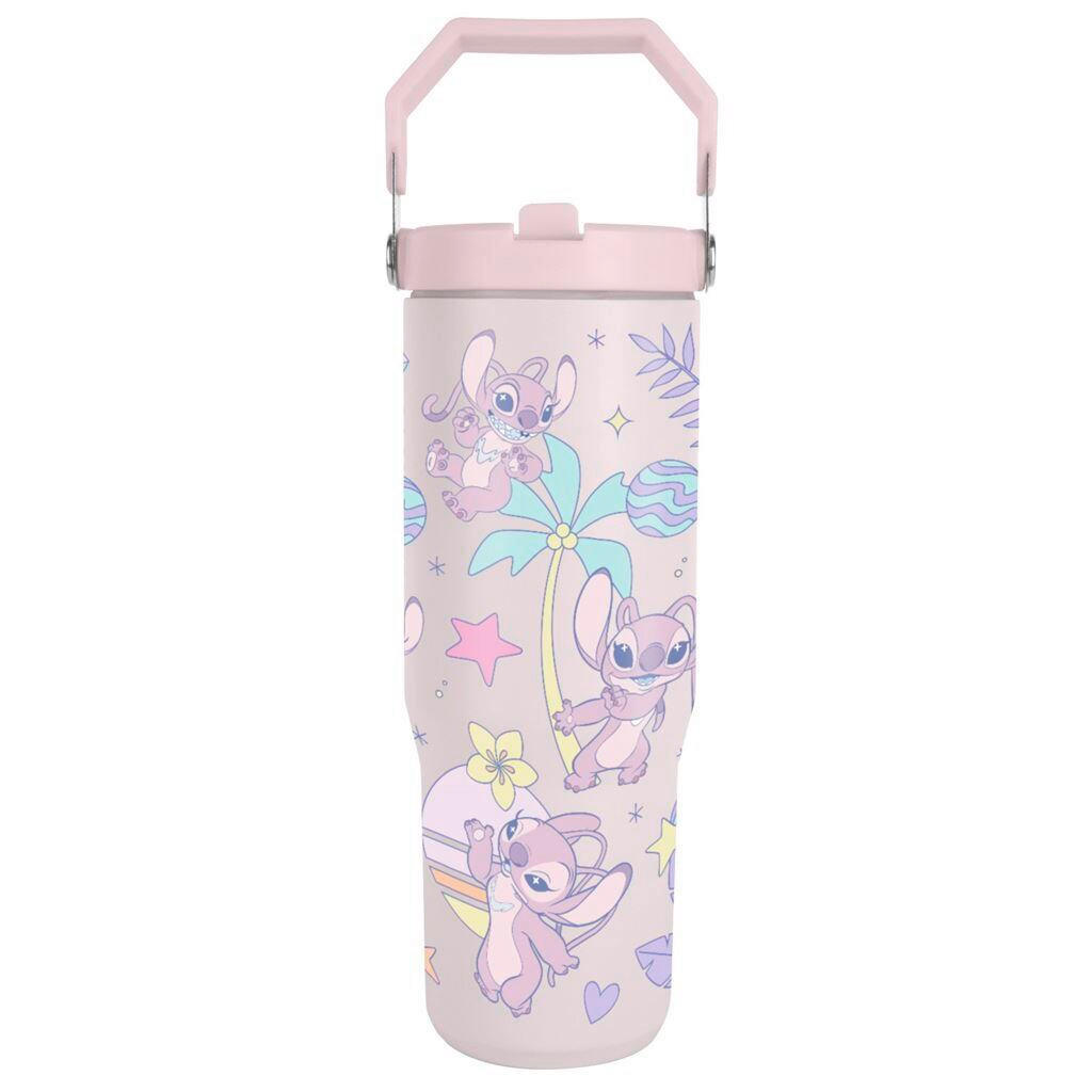 TRINKFLASCHE 0,85 l Lilo & Stitch  - Multicolor, Trend, Kunststoff/Metall (9.6/24/8.4cm) - Disney