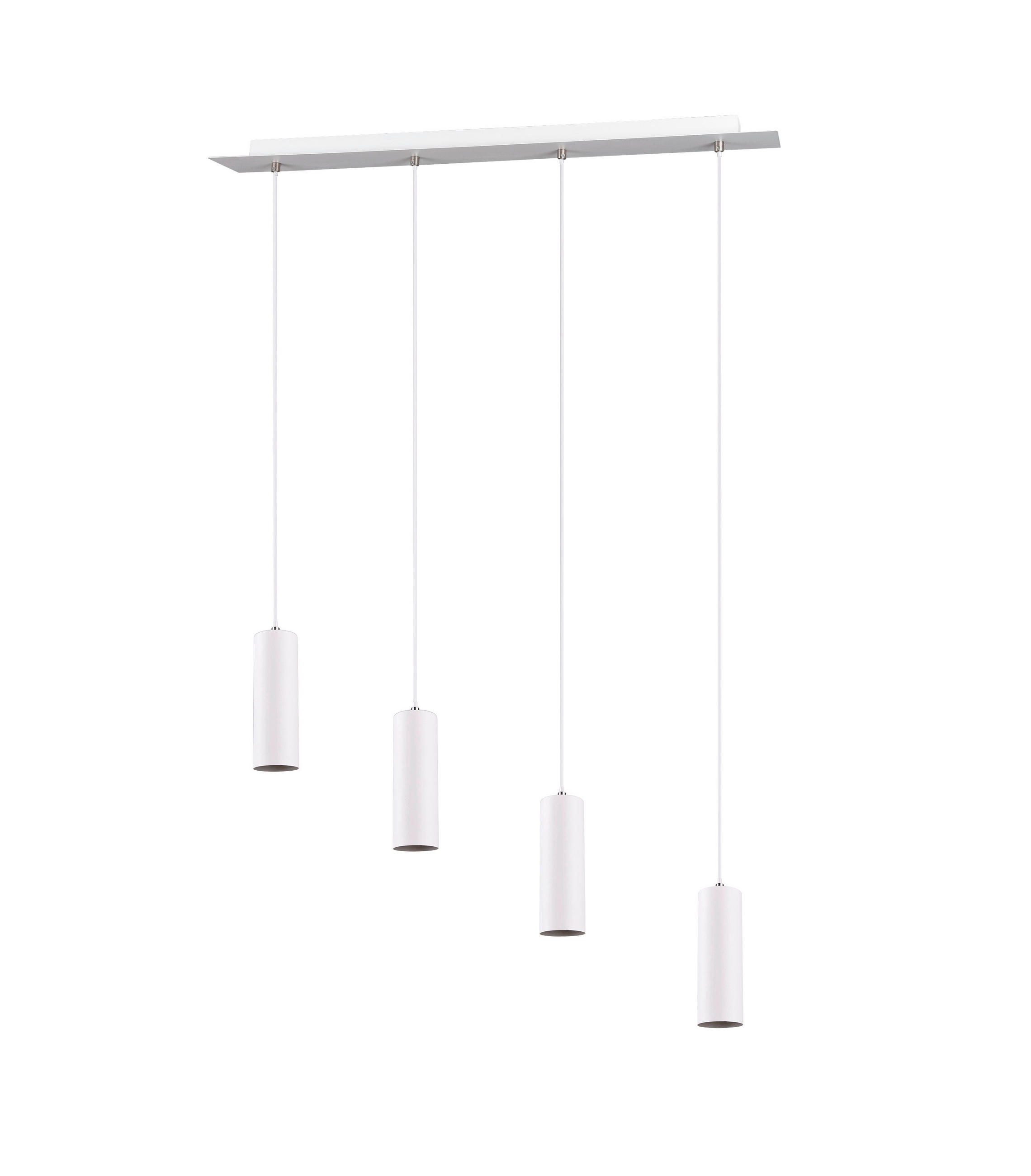 HÄNGELEUCHTE Marley 75/150/9 cm   - Weiß, Design, Metall (75/150/9cm) - Trio Leuchten