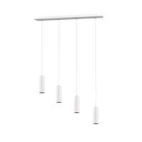 HÄNGELEUCHTE  75/150/9 cm   - Weiss, Design, Metall (75/150/9cm) - Trio Leuchten