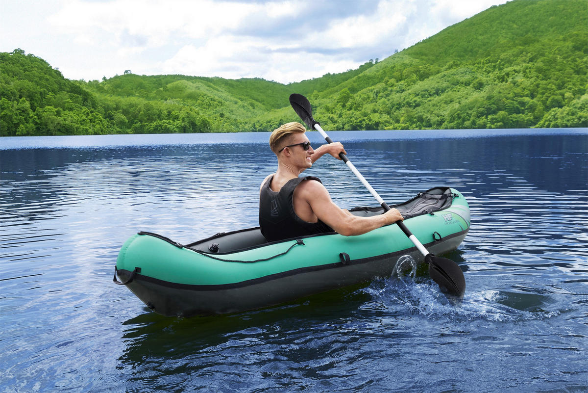 KAJAK VENTURA ELITE X1  - Grün, KONVENTIONELL, Kunststoff/Metall (280/86/40cm) - Bestway