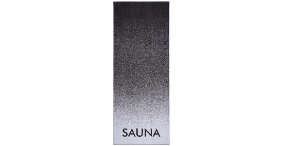 SAUNATUCH 70/180 cm Anthrazit  - Anthrazit, KONVENTIONELL, Textil (70/180cm) - Esposa
