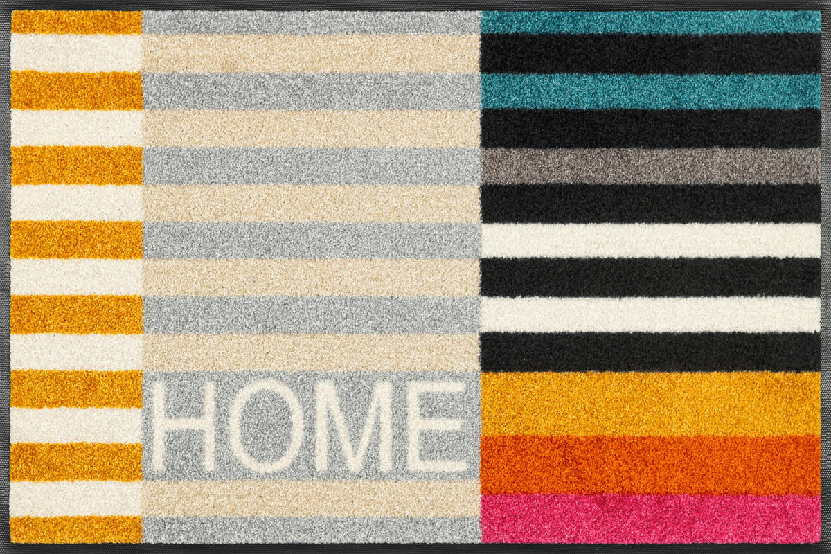 DVEŘNÍ ROHOŽKA, 50/75 cm, vícebarevná - vícebarevná, Design, textil/plast (50/75cm) - wash+dry