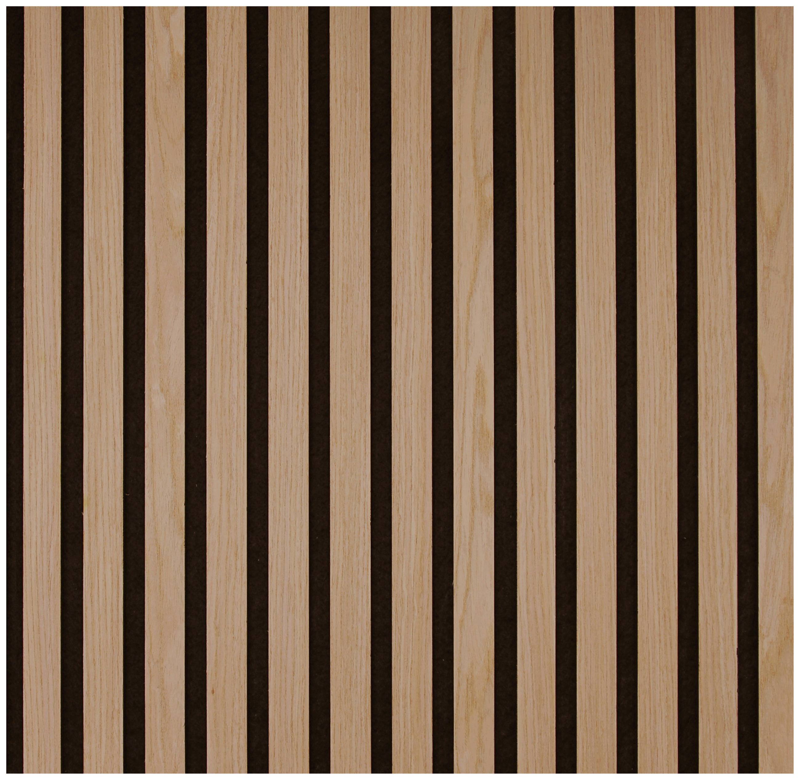 AKUSTIKPANEEL Echtholz Modular Wall System 52/52 cm  - Eichefarben, MODERN, Holzwerkstoff (52/52cm) - Jangal