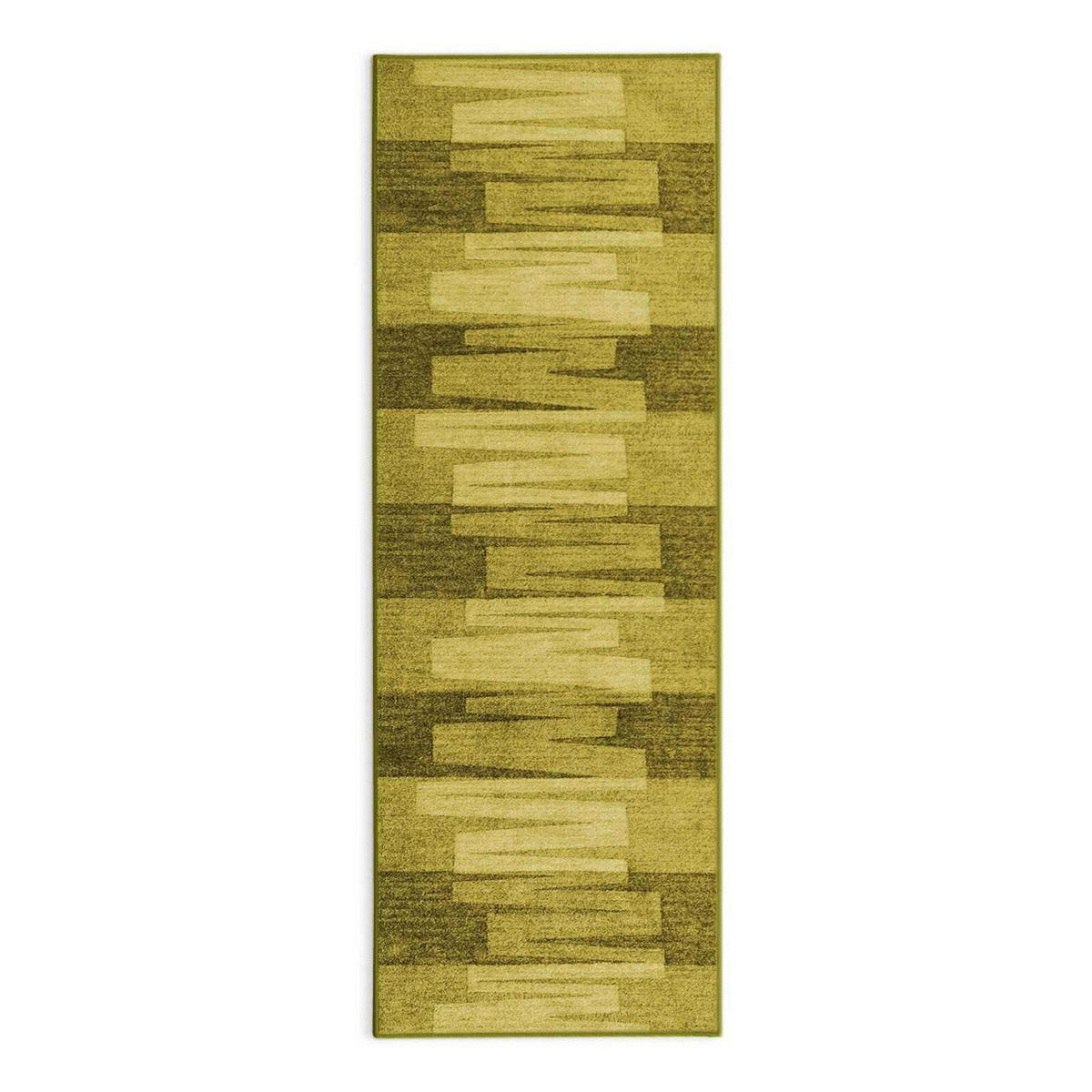 LÄUFER 80/250 cm Via Veneto Grün  - Grün, Design, Kunststoff/Textil (80/250cm)