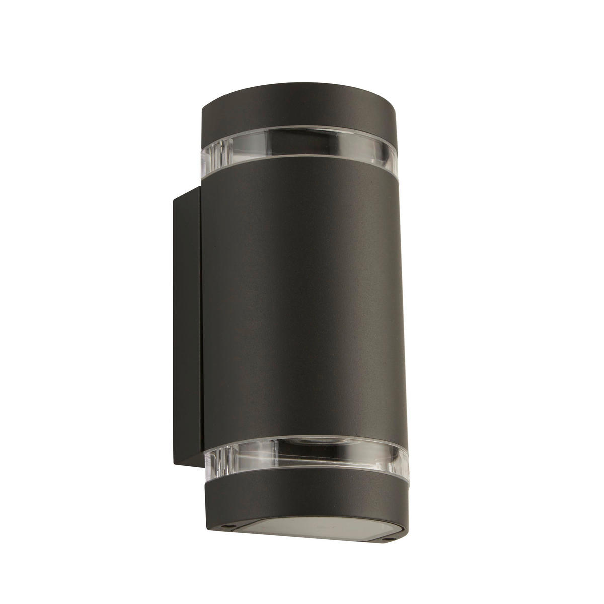 LED-UTOMHUSLAMPA - grå, Basics, metall/glas (12/24cm)