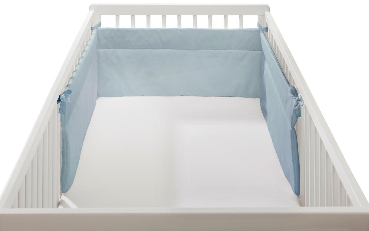 RÁCSVÉDŐ  - kékesszürke/kék, Basics, textil (32/210cm) - My Baby Lou