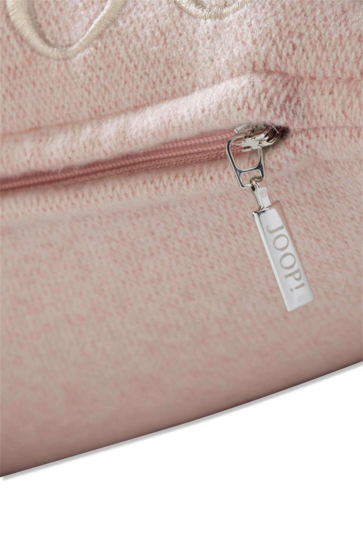KISSENHÜLLE J! Fine Signature rosé 50/50 cm  - Hellrosa, Design, Textil (50/50cm) - Joop!